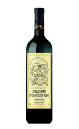 ГРВ Домашнее грузинское вино Красное Сухое 0,75 л.